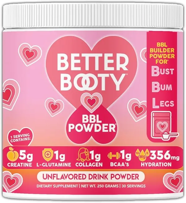 Better Booty BBL Powder Creatine for Women