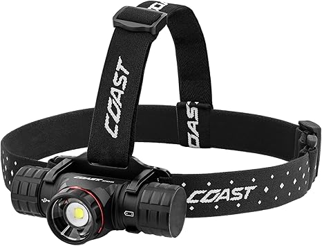 Coast XPH34R 2075 Lumens USB-C Rechargeable LED Lampe Frontale