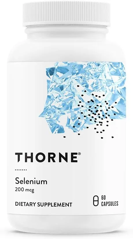 THORNE - Selenium - 200 mcg Selenium Supplement for Antioxidant Support