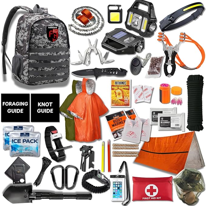 Complete Survival Kit and First Aid Kit