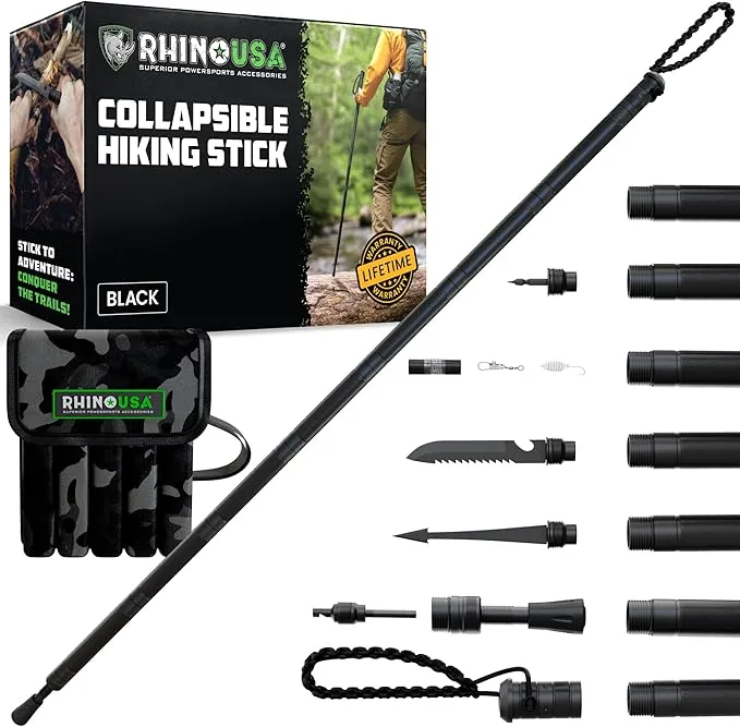 Rhino USA Tactical Hiking Stick